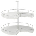 UTRUSTA Corner base cabinet carousel, 88 cm