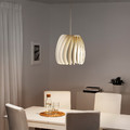 SKYMNINGEN Pendant lamp, white