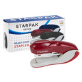 Stapler Ready, 20 Sheets, 24/6, 26/6, dark red