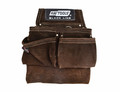 Awtools Tool Belt with 3 Pockets, leather