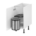 GoodHome Swing-Out Kitchen Waste Bin 13l