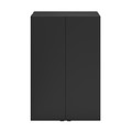 GoodHome Bathroom Wall Cabinet Imandra 60 x 90 x 36 cm, matt black