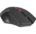 Defender Optical Wireless Mouse Accura MM-275 RF, black/red