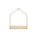 Wall Shelf House 3pcs, pink