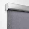 TRETUR Block-out roller blind, light grey, 140x195 cm