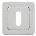 Door Escutcheon Metalbud, lower, chrome