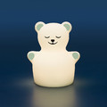 TÖVÄDER LED night light, bear battery-operated