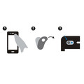 LogiLink Webcam Cover for Laptops, Smartphones, Tablets