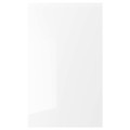 VOXTORP Door, high-gloss white, 60x100 cm