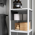 ENHET Hanging shelf insert, anthracite, 26x28x15 cm