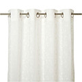 GoodHome Sheer Curtain Miri 280x260cm, ecru