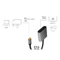 LogiLink USB-C to DP/F Adapter 4K 60Hz 0.15 m