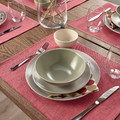 SVARTSENAP Place mat, pink-red, 35x45 cm