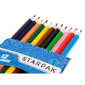 Starpak Colour Pencils 12 Colours Hot Wheels