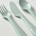 KALAS 18-piece cutlery set, mixed colours assorted colours