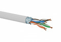 Q-Lantec LAN Ethernet Cable F/UTP Copper Cat.5e PVC Eca 305m, grey