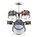 Jazz Music Drum Set, assorted colours, 3+