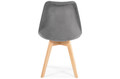 Upholstered Dining Chair Bolonia Lux, graphite