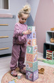 Joueco Wooden Stacking Blocks The Wildies Family 18m+