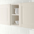 TORNVIKEN Open cabinet, off-white, 20x37x40 cm