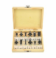 AW TCT Wood Router Bit Set 12pcs