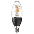 TRÅDFRI LED bulb E14 250 lumen, wireless dimmable warm white, chandelier clear