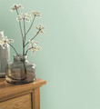 GoodHome Vinyl Wallpaper on Fleece Aune, mint