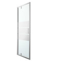 GoodHome Pivot Shower Door Beloya 70 cm, chrome/mirror glass