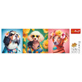 Trefl Panorama Jigsaw Puzzle Dog Fashion 500pcs 10+