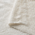 SANDBRODD Throw, off-white, 130x170 cm