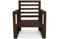 Outdoor Furniture Set MALTA, dark brown/graphite