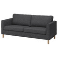 PÄRUP 3-seat sofa, Gunnared dark grey