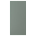 NICKEBO Cover panel, matt grey-green, 39x83 cm