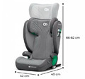 Kinderkraft Car Seat JUNIOR FIX 2 i-Size 3.5-12y, rocket grey