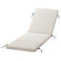 FRÖSÖN/DUVHOLMEN Sun lounger cushion, beige, 190x60 cm