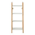 GoodHome Nantua Natural & White Oak Shelving