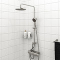 BROGRUND Head/handshower kit with diverter, chrome-plated