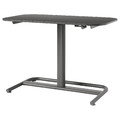 SEGRARE Desk sit/stand, dark grey, 110x60 cm