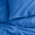 PILTANDVINGE Duvet cover and pillowcase, blue, 150x200/50x60 cm