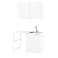 ENHET Laundry, white, 121.5x63.5x87.5 cm