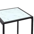 Set of 2 Tables/Plant Stands Rosa Marble