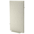 MITTZON Acoustic screen, floor standing, Gunnared beige, 90x157 cm