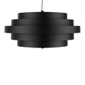 GoodHome Pendant Lamp Euboea 3x E27, matt black