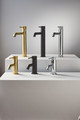 GoodHome Basin Mixer Tap Ovens, gold