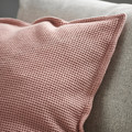 KLOTSTARR Cushion cover, pale pink, 50x50 cm