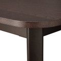 STRANDTORP Extendable table, dark brown brown, 150/205/260x95 cm