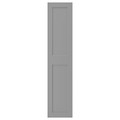 GRIMO Door with hinges, grey, 50x229 cm