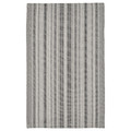 TRANSPORTLED Rug, flatwoven, grey/striped, 50x80 cm
