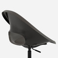 ELDBERGET / MALSKÄR Swivel chair, black