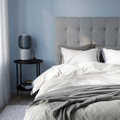 TÅTELSMYGARE Duvet cover and pillowcase, white/blue, 150x200/50x60 cm